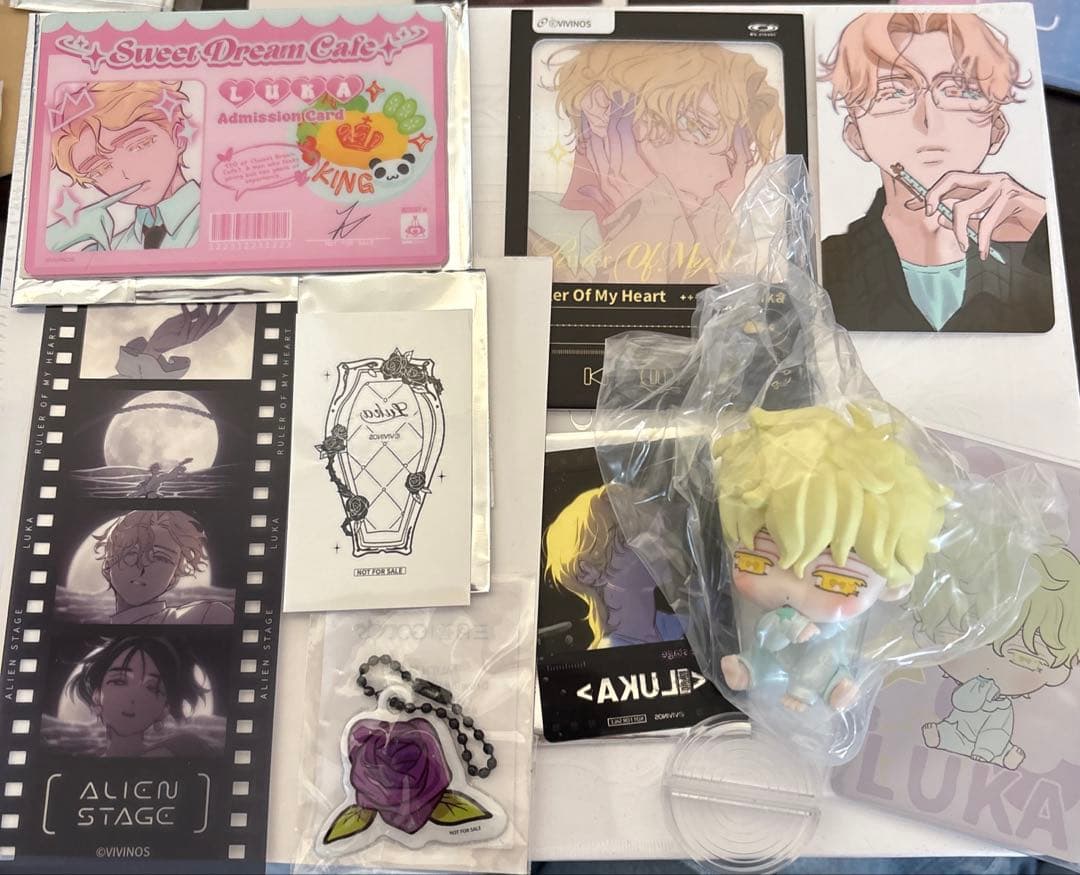 エイリアンステージ　ルカ　8点セット