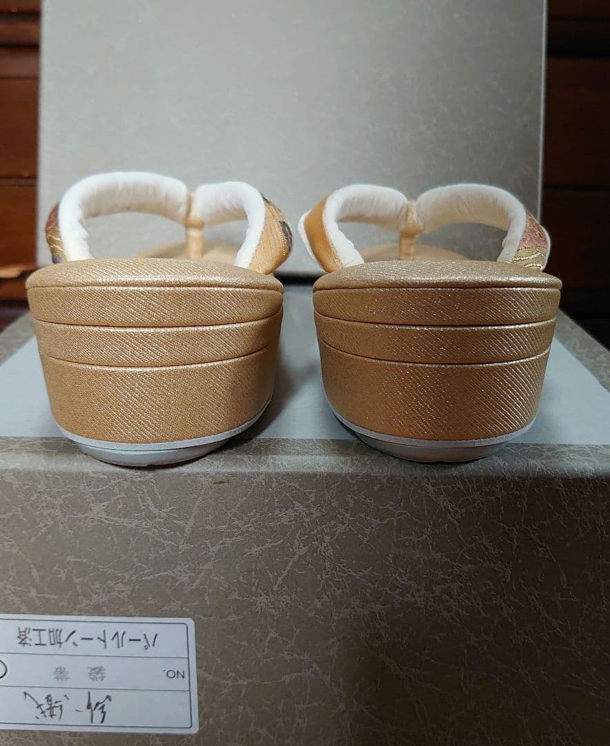 沙織 和装バックと草履Mサイズ