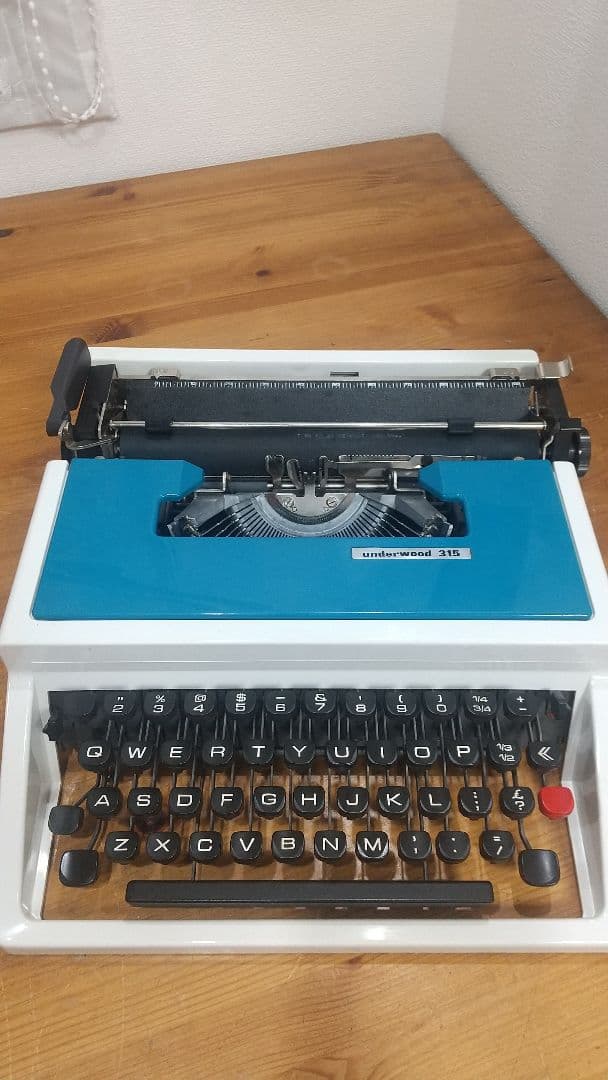 underwood 315　タイプライター　レトロ
