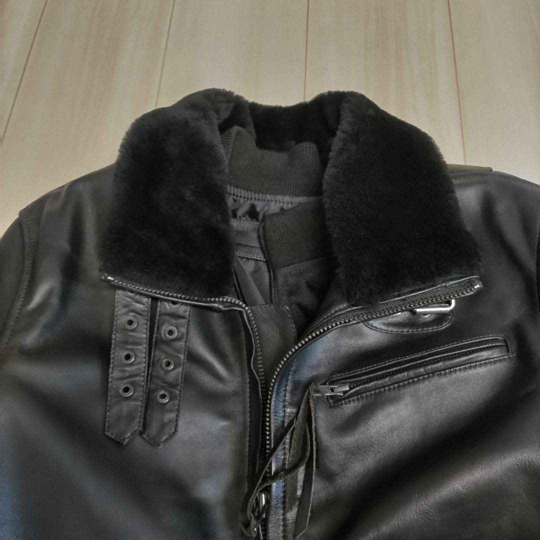 Liugoo Leathers ライダース 防寒 レザージャケット　インナー付