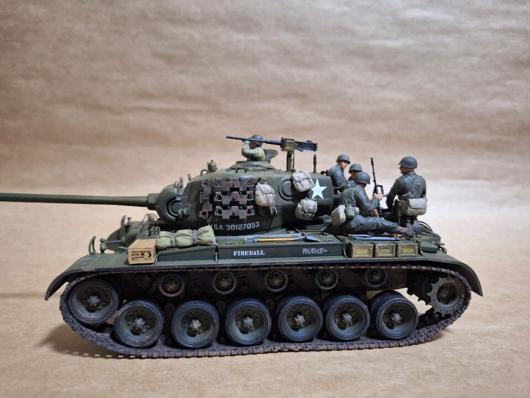アメリカ戦車 M26 パーシング 1/35