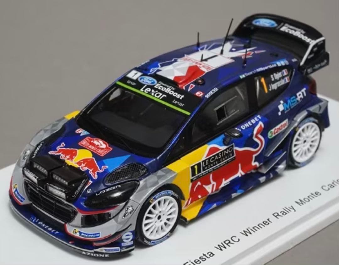 1/43 Ford Fiesta WRC 2017モンテカルロ優勝モデル