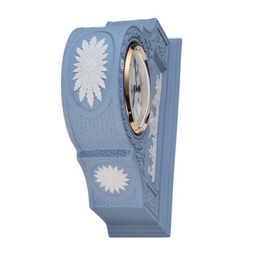 【新品未使用】 ジャスパー ペール ブルー マントルクロック