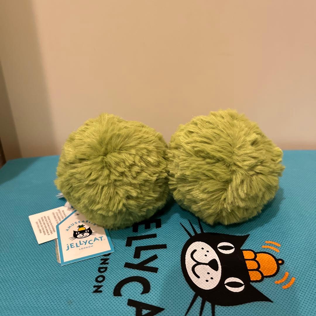  ロンドン限定 えんどう豆ぬいぐるみ 新品　ダク付き