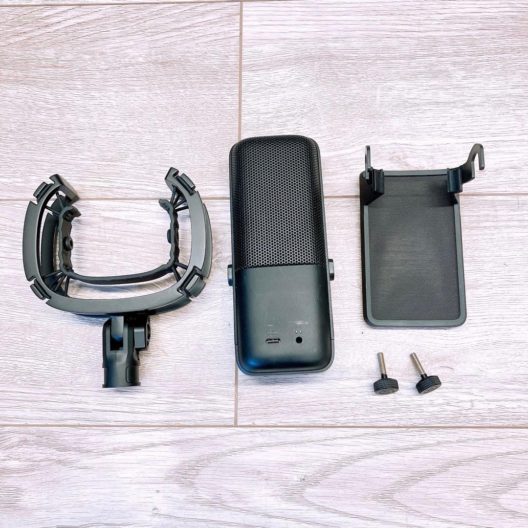 Elgato Wave:3 プレミアムUSBコンデンサーマイク　マイクアーム付き