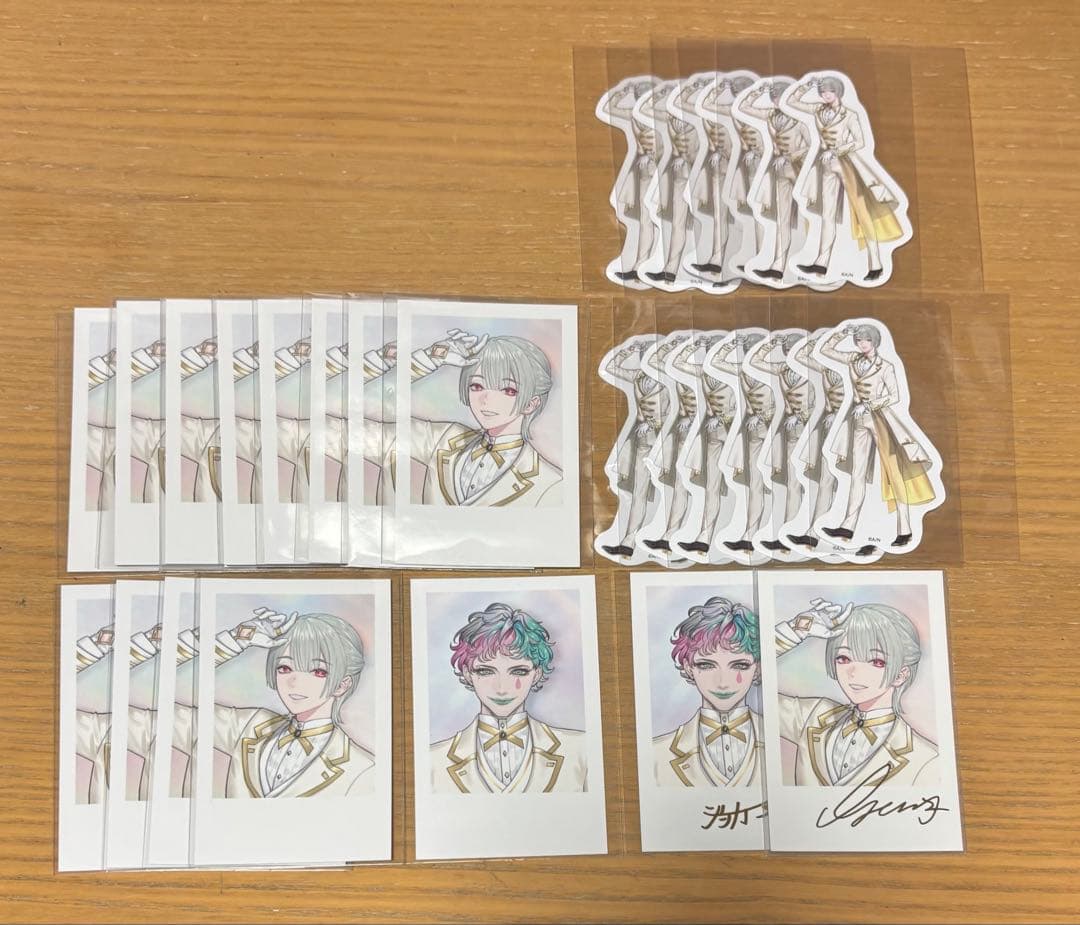 にじさんじ チェキ 缶バッジ