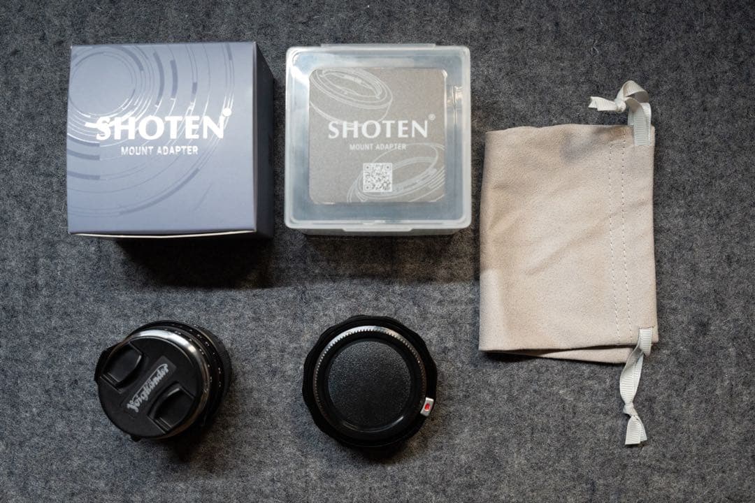 Voigtlender 40mm F1.4SC+SHOTEN マウントアダプター