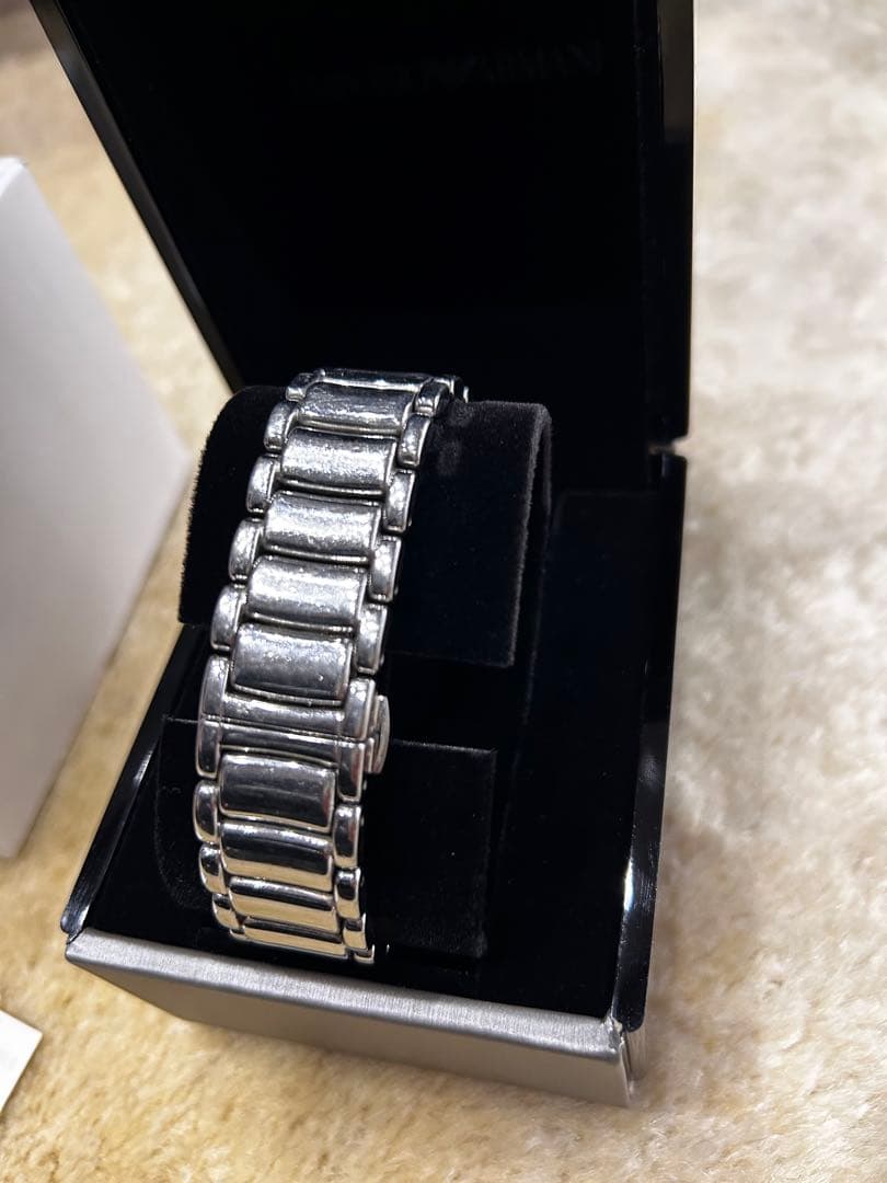 エンポリオ　アルマーニ　スケルトン 自動巻き腕時計