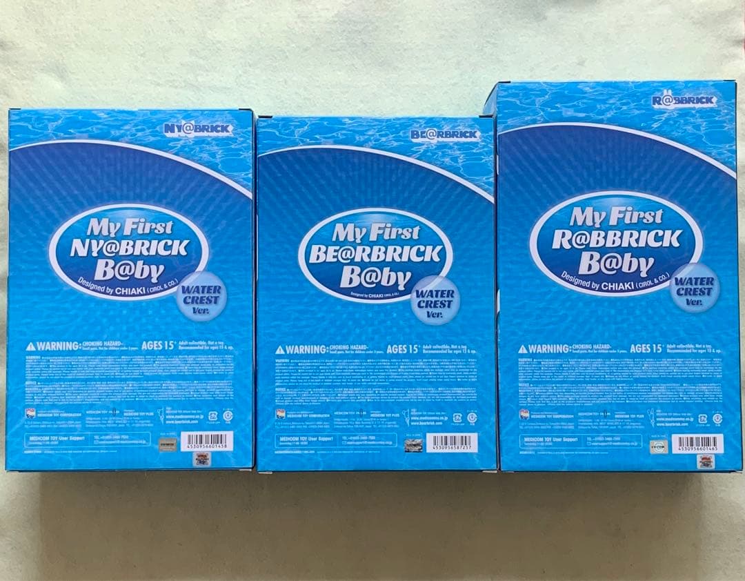 MY FIRST BE@RBRICK B@BY WATER CREST 400％