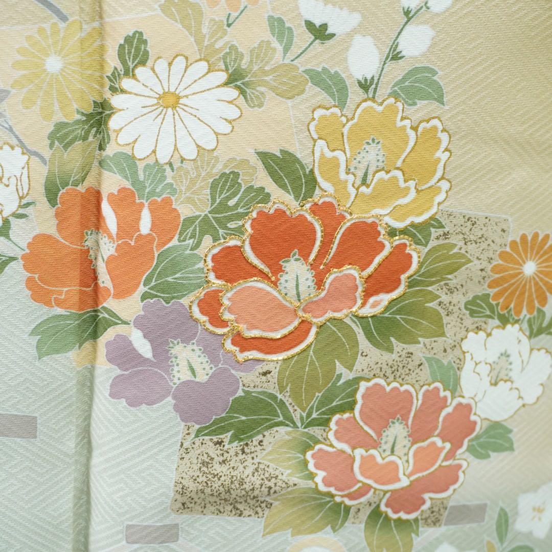 訪問着 フルセットa473七五三　入学式　お宮参り　結婚式　未着用品