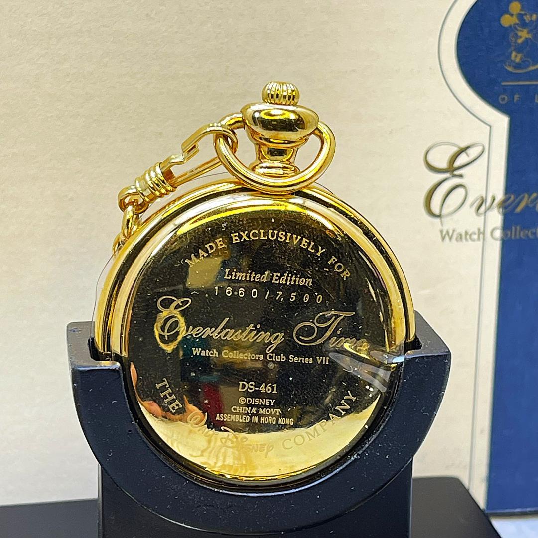 7500個限定 レア★ミッキーマウス ウォルトディズニー 懐中時計 時計スタンド