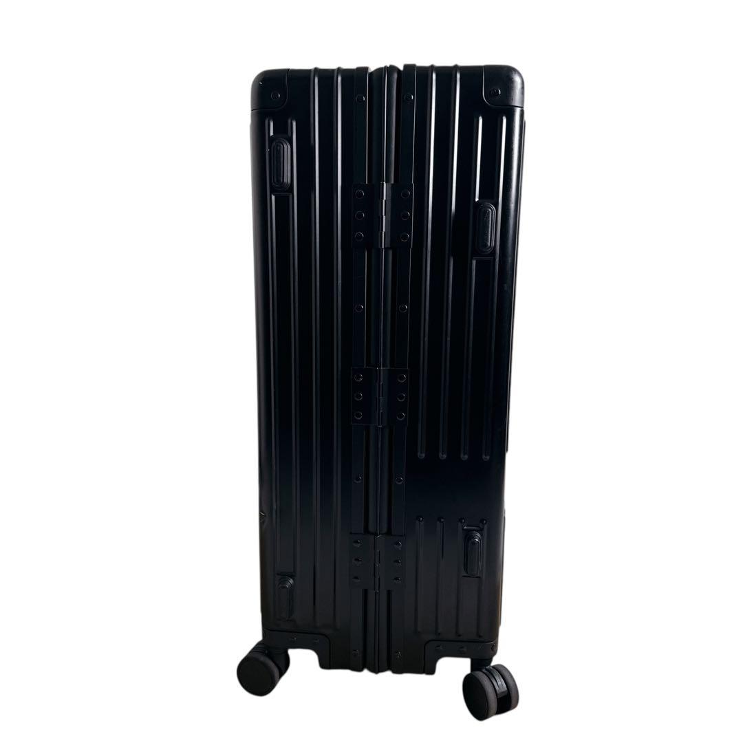 イノベーター アルミ スーツケース 63cm 黒 4輪 キャリー 旅行 出張
