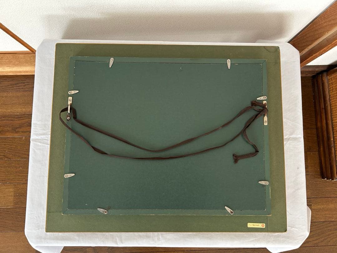 高橋益之 【小樽運河】油絵　F4号　油彩画　額縁