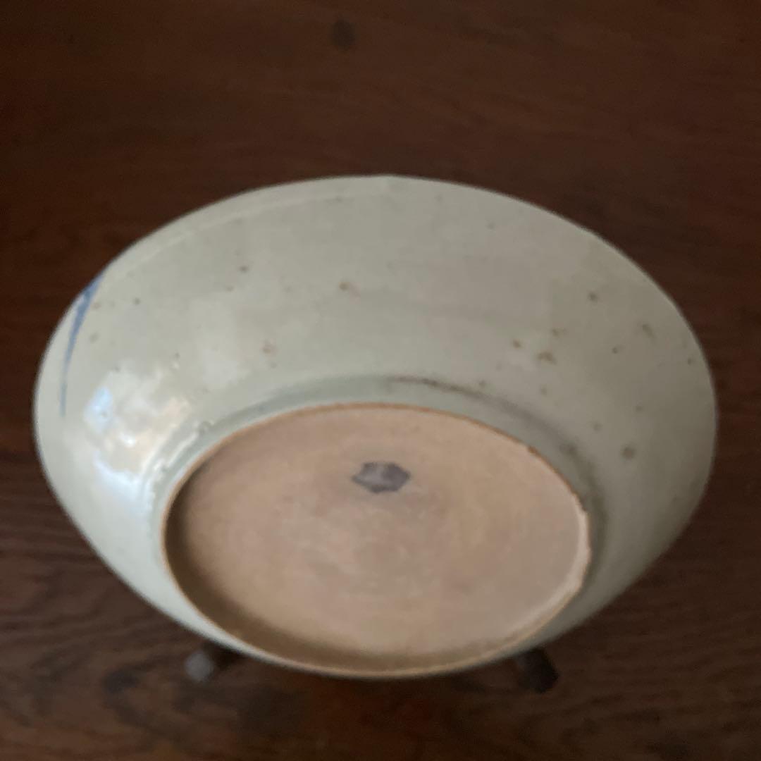 中国古玩 唐物　釉裏紅魚文皿　呉須辰砂　呉須染付