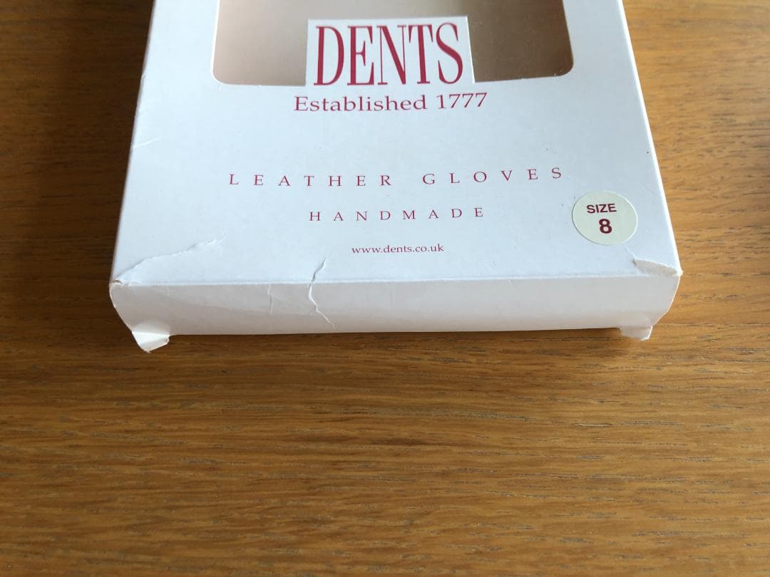 DENTS 15-1564 ペッカリー ブラック サイズ8