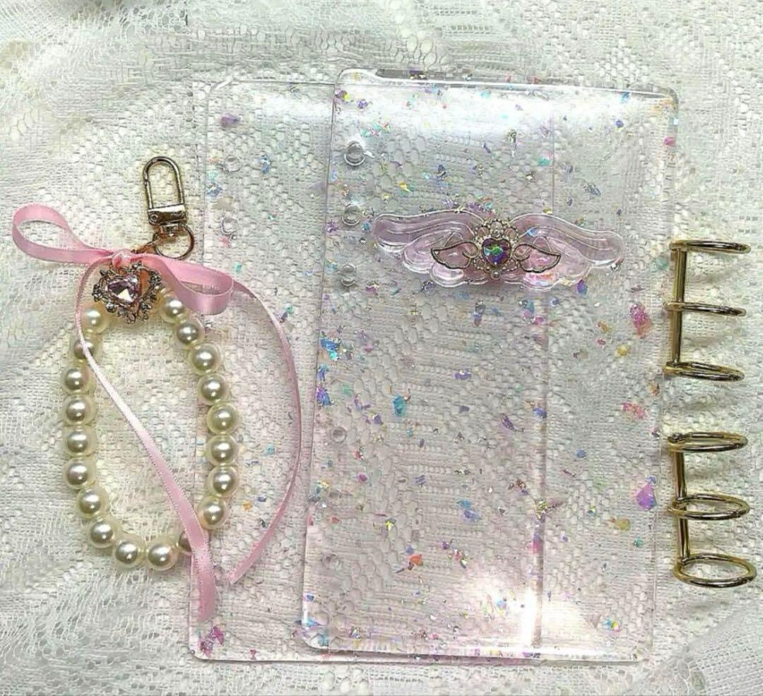 バインダー貯金 レジンバインダー A6 貯金 韓国 予算管理 手帳貯金 貯金