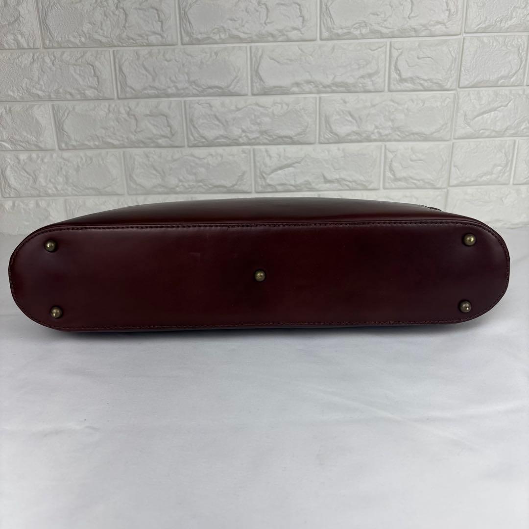 ✨極美品✨ マザーハウス アンティークスリムビジネスバッグ