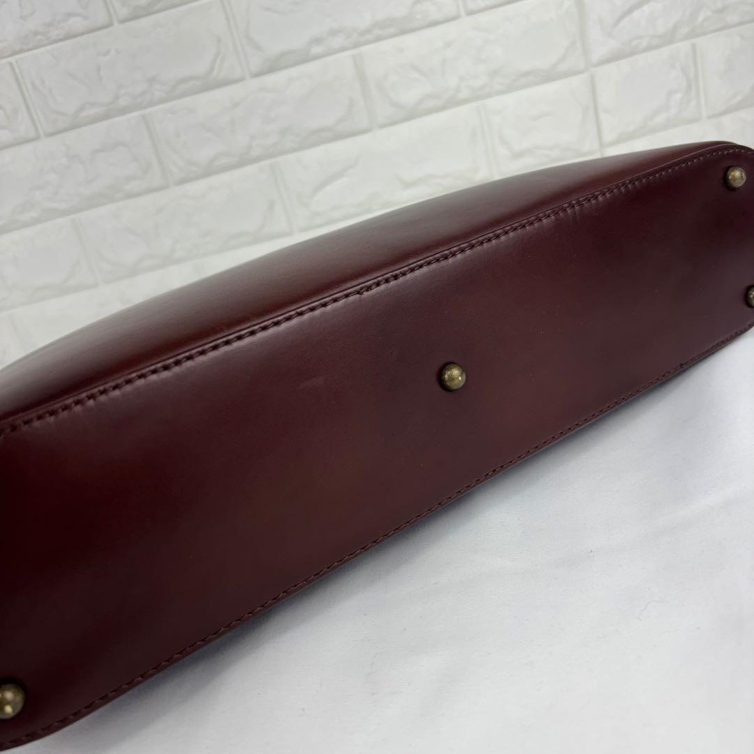 ✨極美品✨ マザーハウス アンティークスリムビジネスバッグ