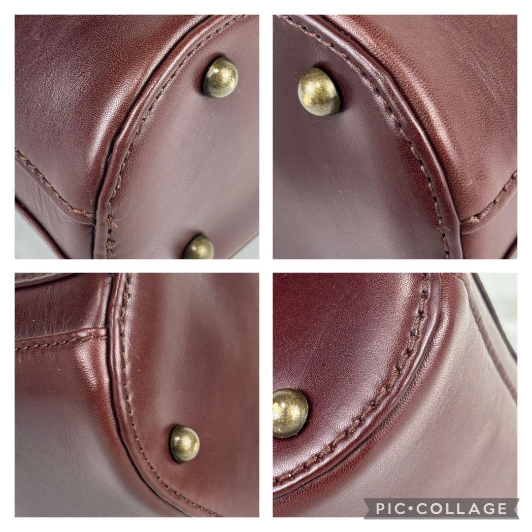 ✨極美品✨ マザーハウス アンティークスリムビジネスバッグ