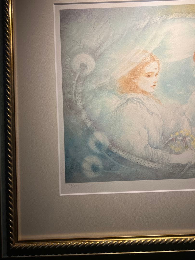 きたのじゅんこ【風が吹く時】lithograph