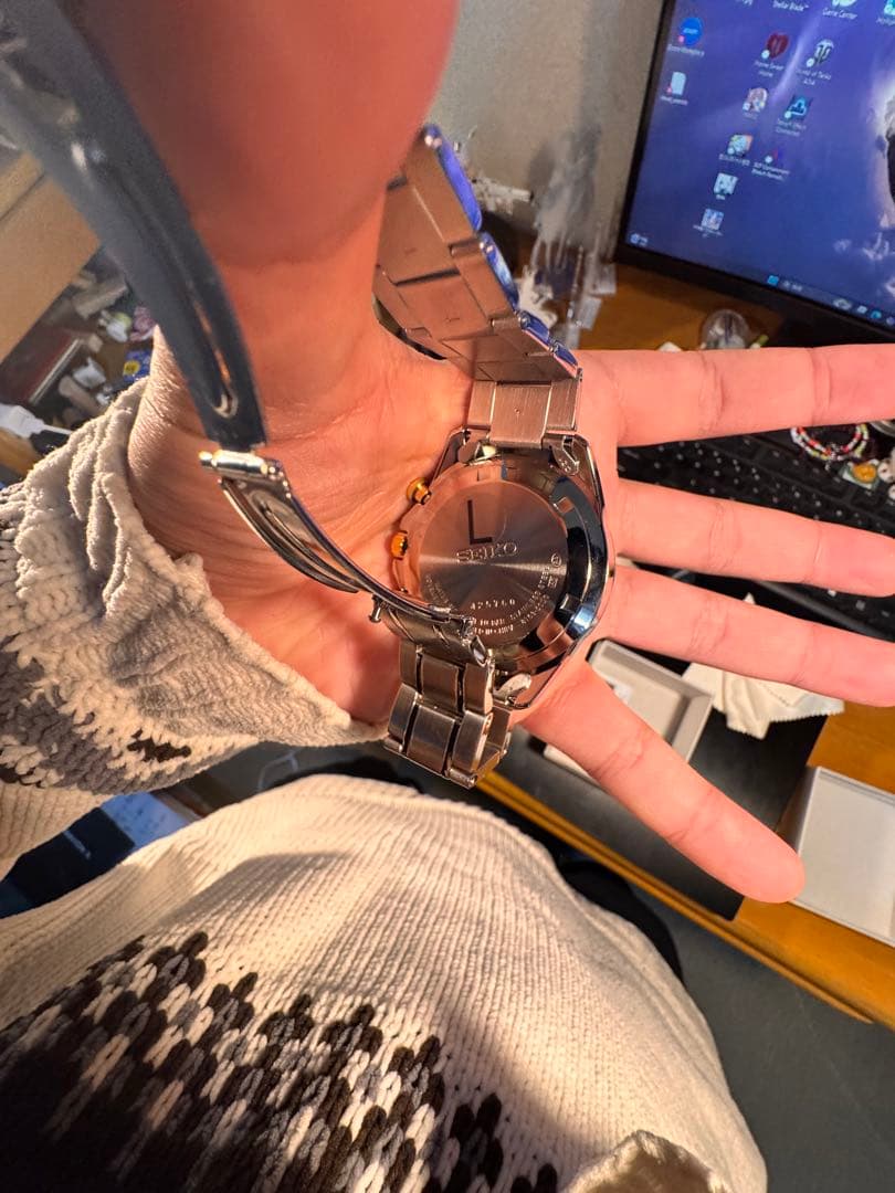 SEIKO クロノグラフ SBTR015 8t63-00D0