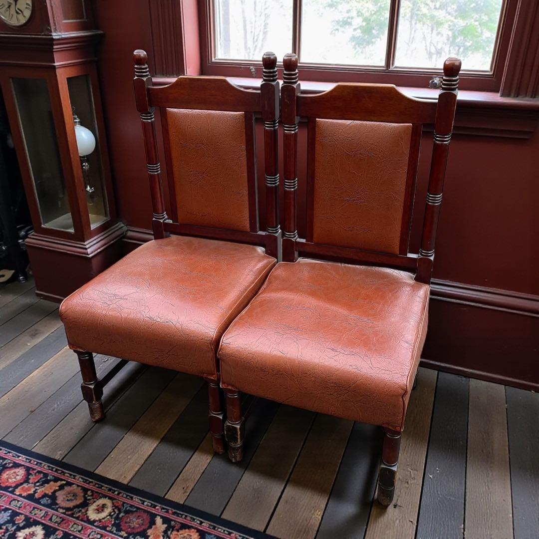 アンティーク調 ダイニングチェア 西洋風　王国調　希少　モダン　インテリア　b