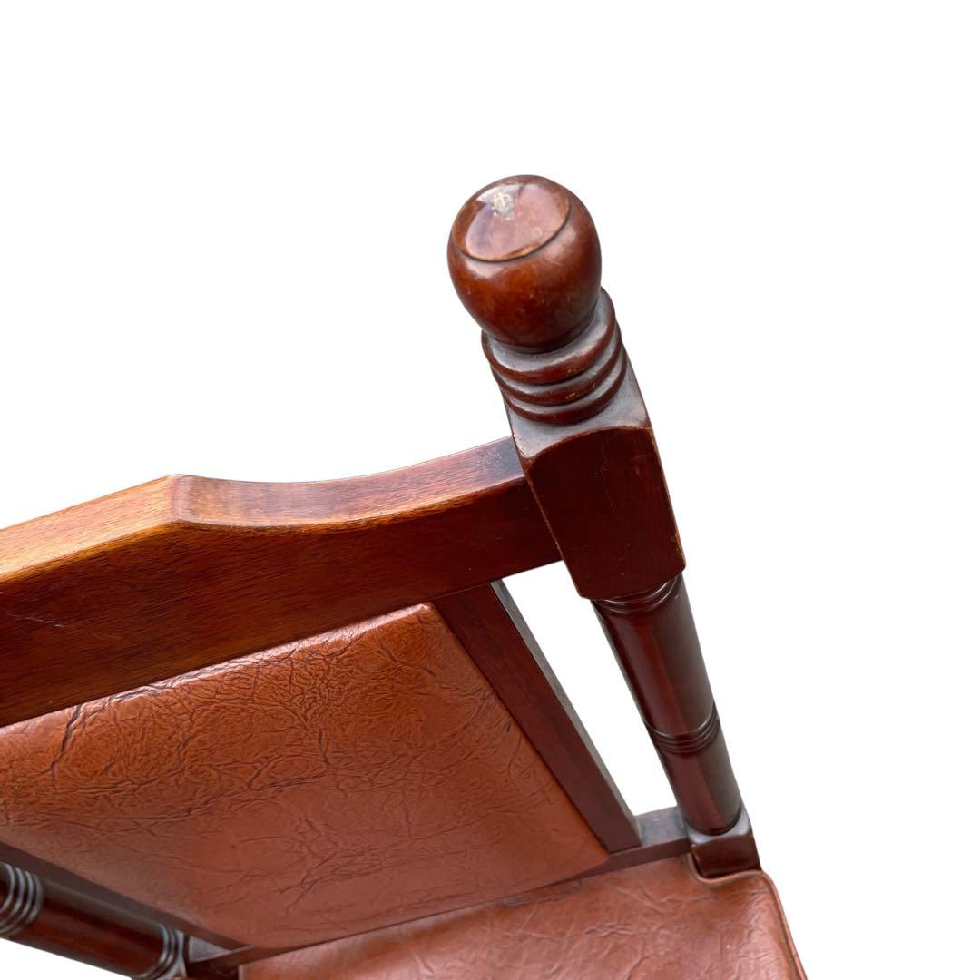 アンティーク調 ダイニングチェア 西洋風　王国調　希少　モダン　インテリア　b