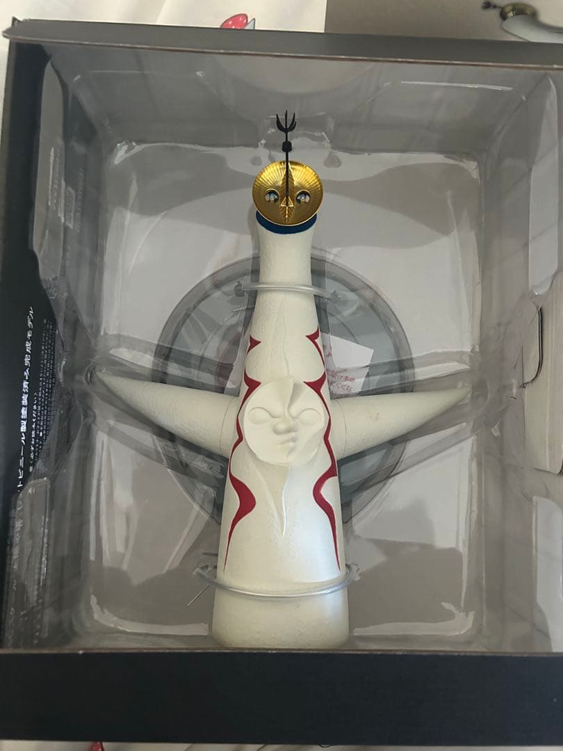 太陽の塔　1/350 ソフトビニール製塗装済み完全モデル　原型制作木下隆志海洋堂