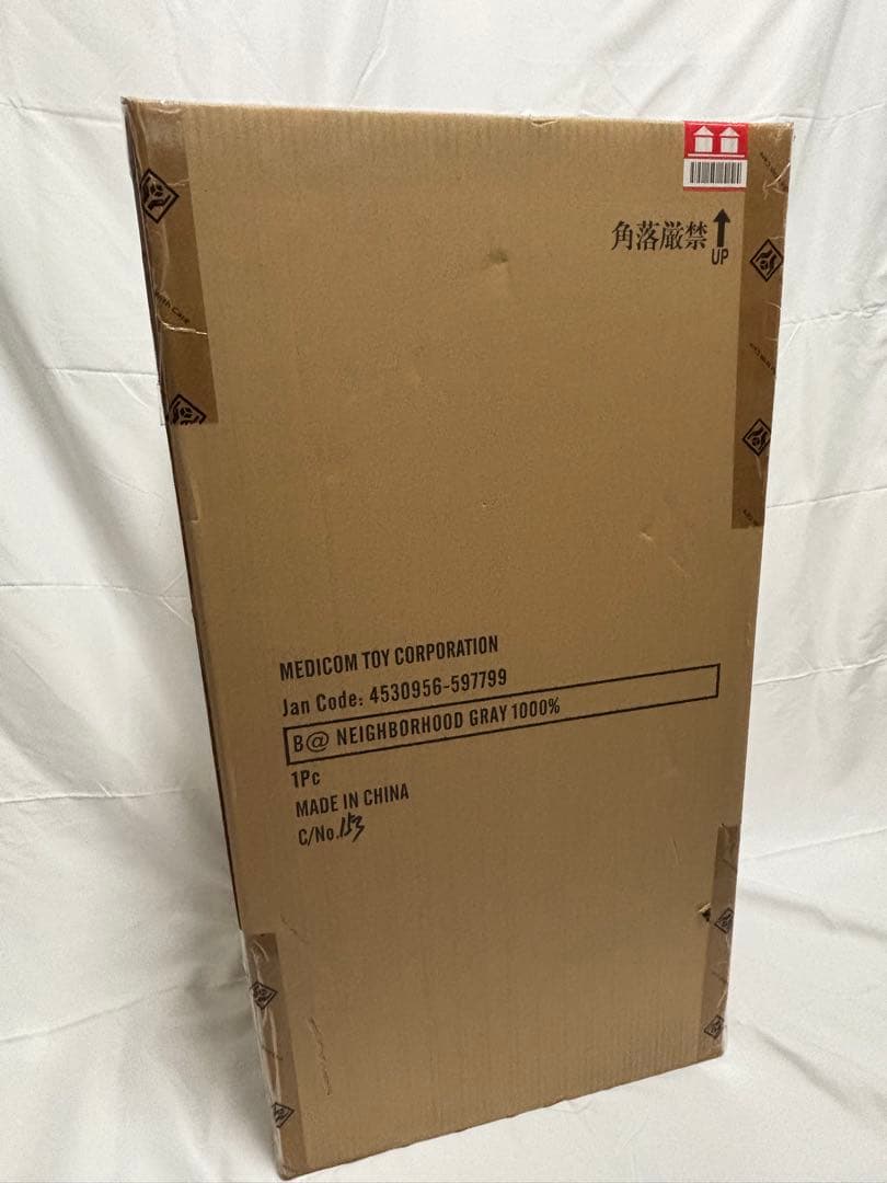 希少！BE@RBRICK NEIGHBORHOOD GRAY 1000%