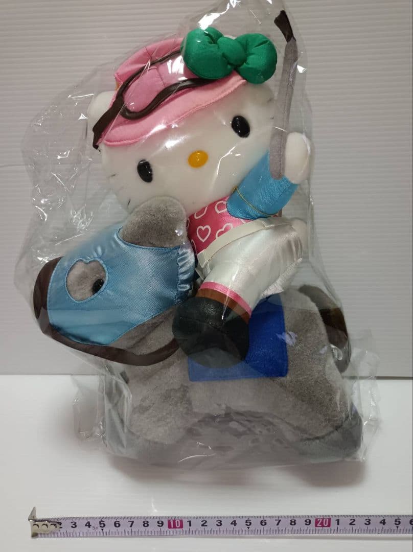 激レア！　サンリオ ハローキティ JRA　お馬deキティちゃん ビッグぬいぐるみ