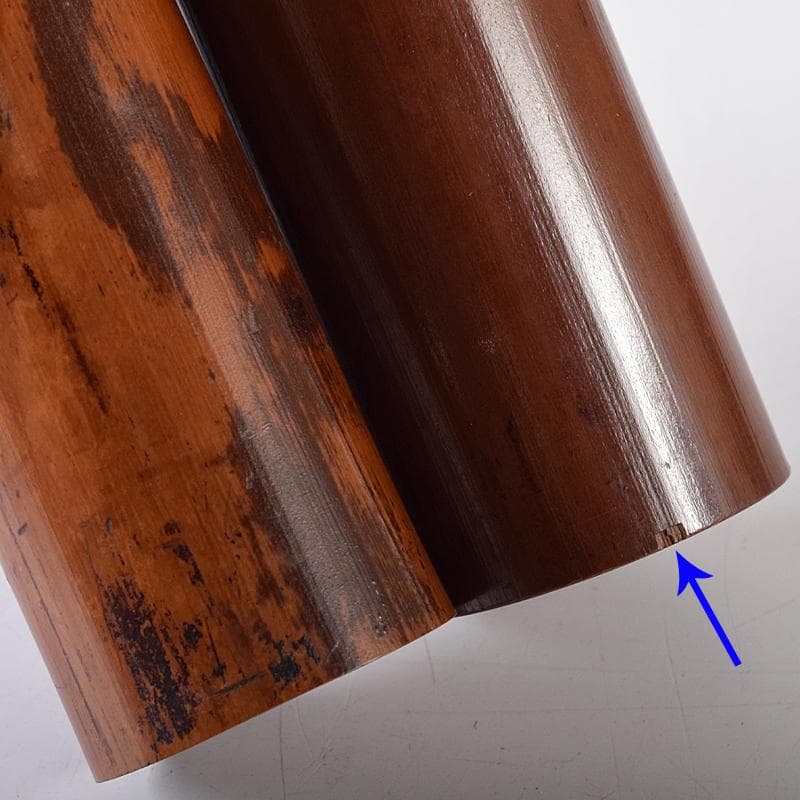 茶道具　中川竹仙作　竹根　持ち手付　抹茶器　茶碗など　六点一式　J　R8300B