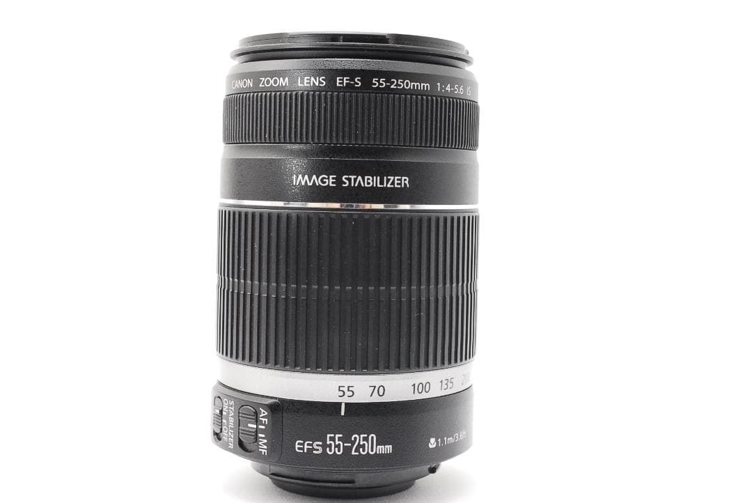 手ぶれ補正 CanonEF-S 55-250mm F4-5.6 IS 望遠レンズ