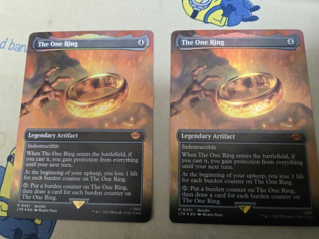 一つの指輪　The One Ring　フルアート　FOIL2枚