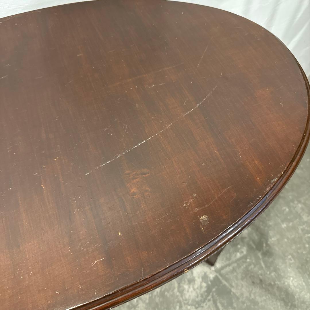 ykヴィンテージ　サイドテーブル　オーバルテーブル