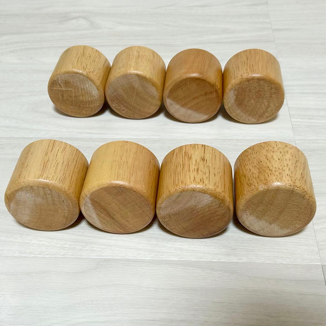 【終売品】無印良品 脚付きマットレス 木製脚 M8 5cm 8個セット