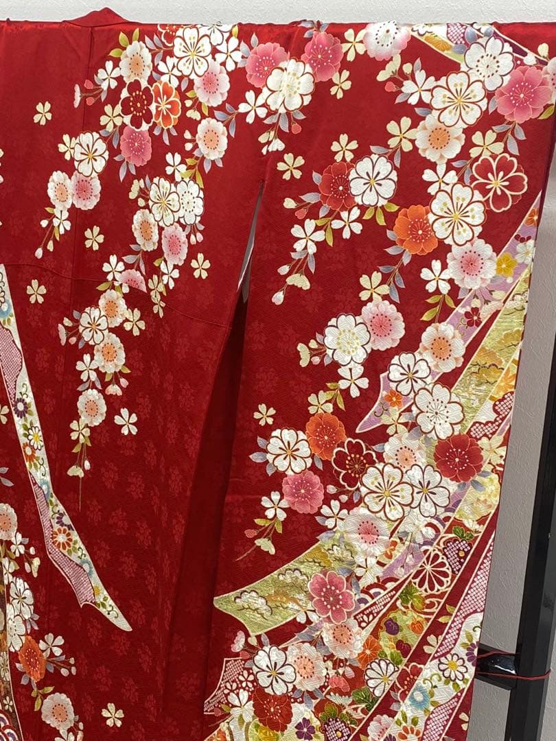 振袖 豪華 金駒 金彩 紋意匠 身丈170cm