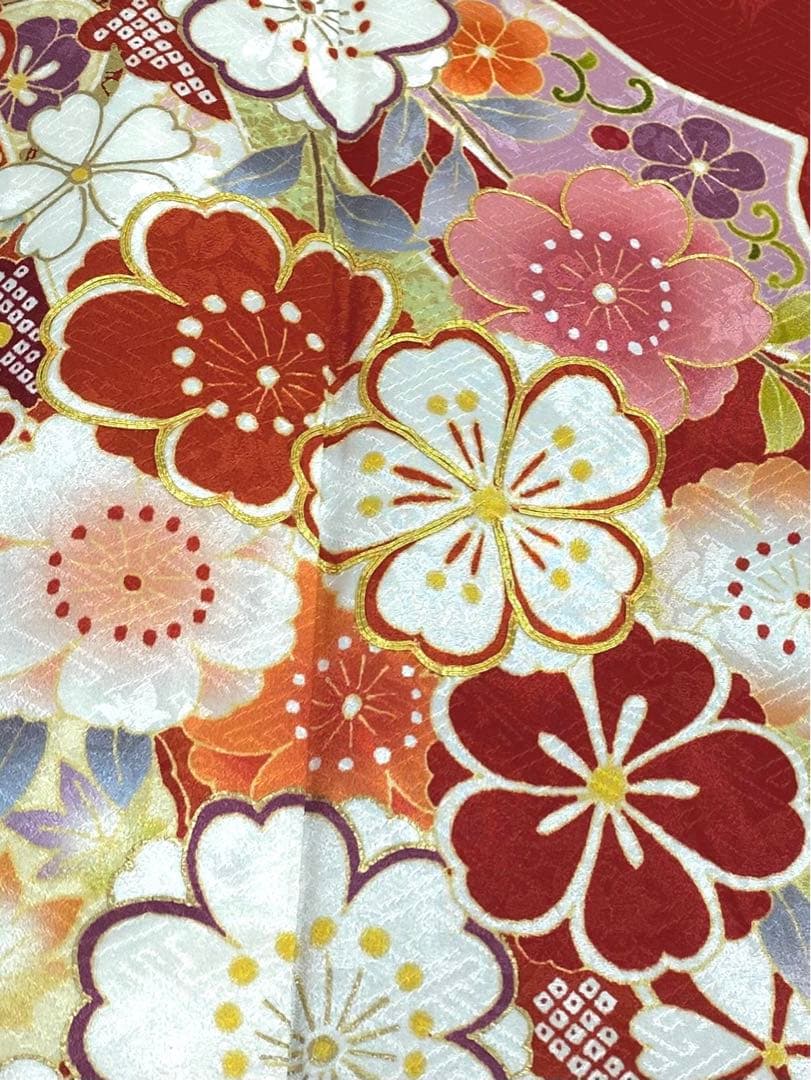 振袖 豪華 金駒 金彩 紋意匠 身丈170cm