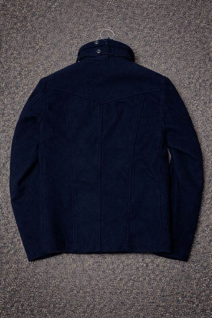 め*く様 00s high neck gimmick jacket y2k MA