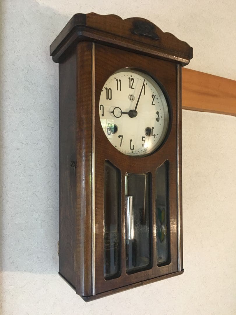 愛知時計　超小型振り子時計 美品