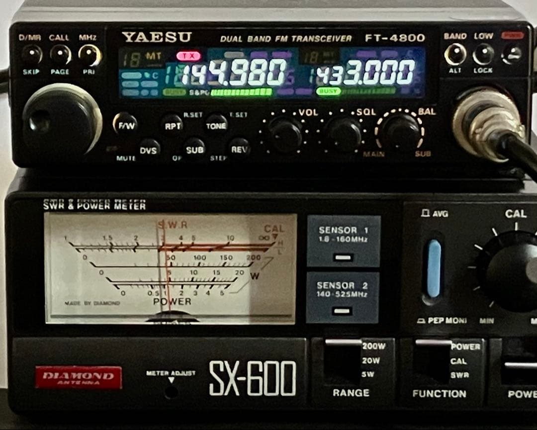 ヤエス FT-4800H 50/35w アマチュア無線機 アマチュア無線