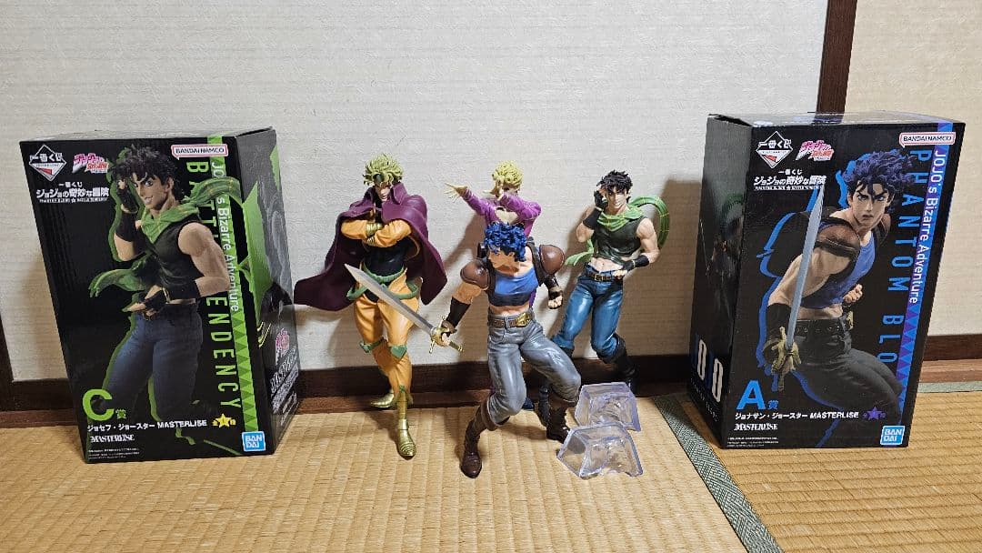 ジョジョの奇妙な冒険一番くじ　ジョセフ　ジョナサン　ＤＩＯ