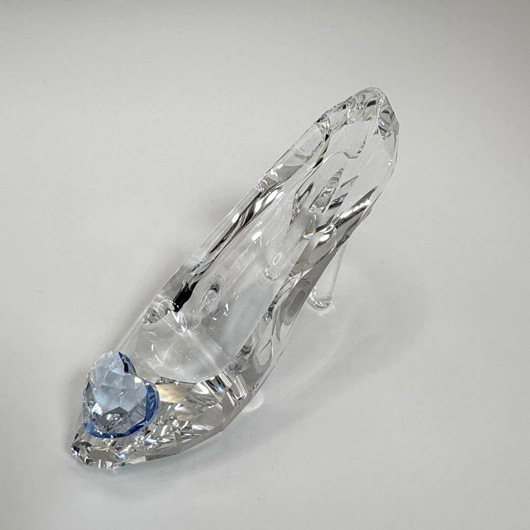 【美品】SWAROVSKI スワロフスキー ガラスの靴 ディズニー コラボ限定品