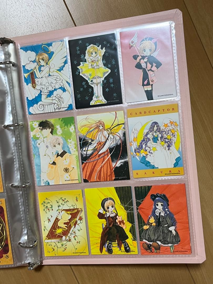 d*9様 カードキャプターさくら　トレカと公式バインダーのセット【クロウカード編