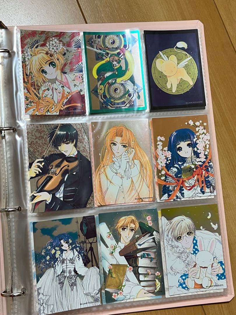 d*9様 カードキャプターさくら　トレカと公式バインダーのセット【クロウカード編