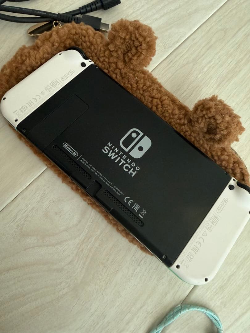 【美品】Nintendo Switch 本体 どうぶつの森コラボポーチ付き
