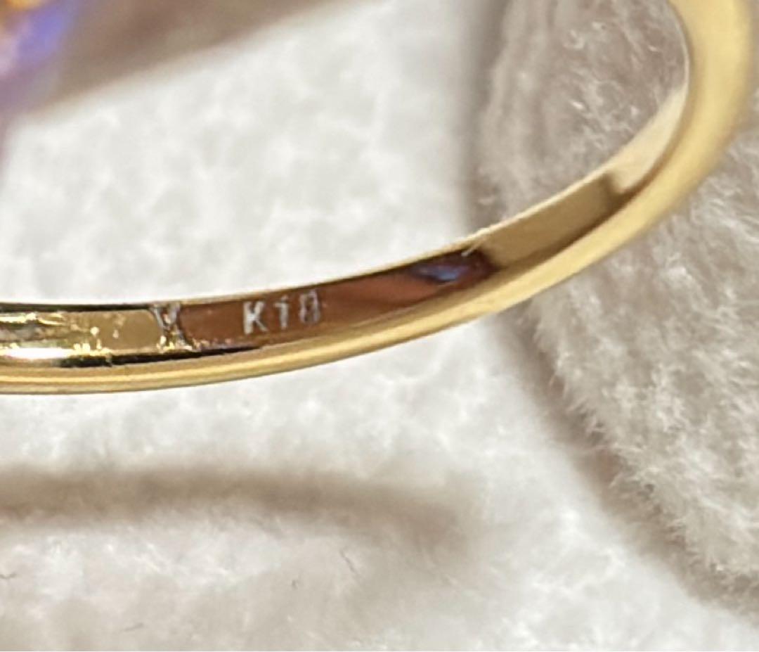 ヴァンドーム青山　K18イエローゴールド ダイヤモンドリング