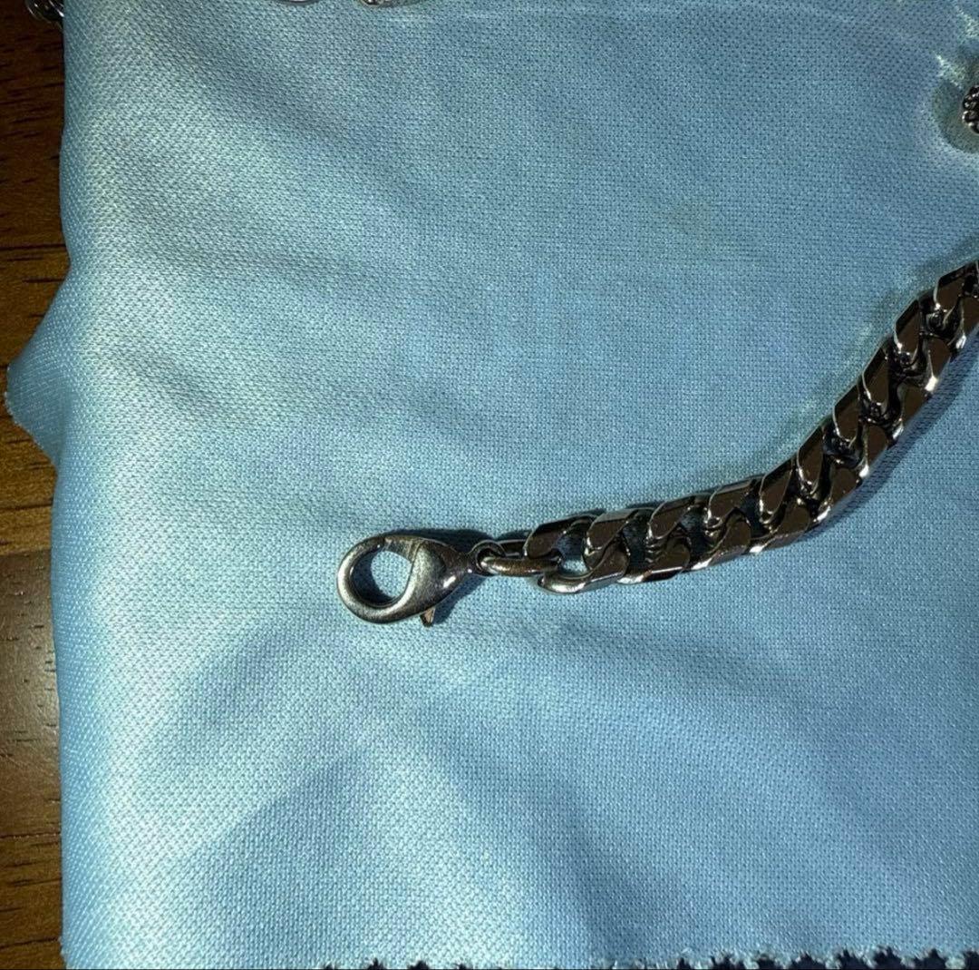 Dior チェーンブレスレット クリスタル付き