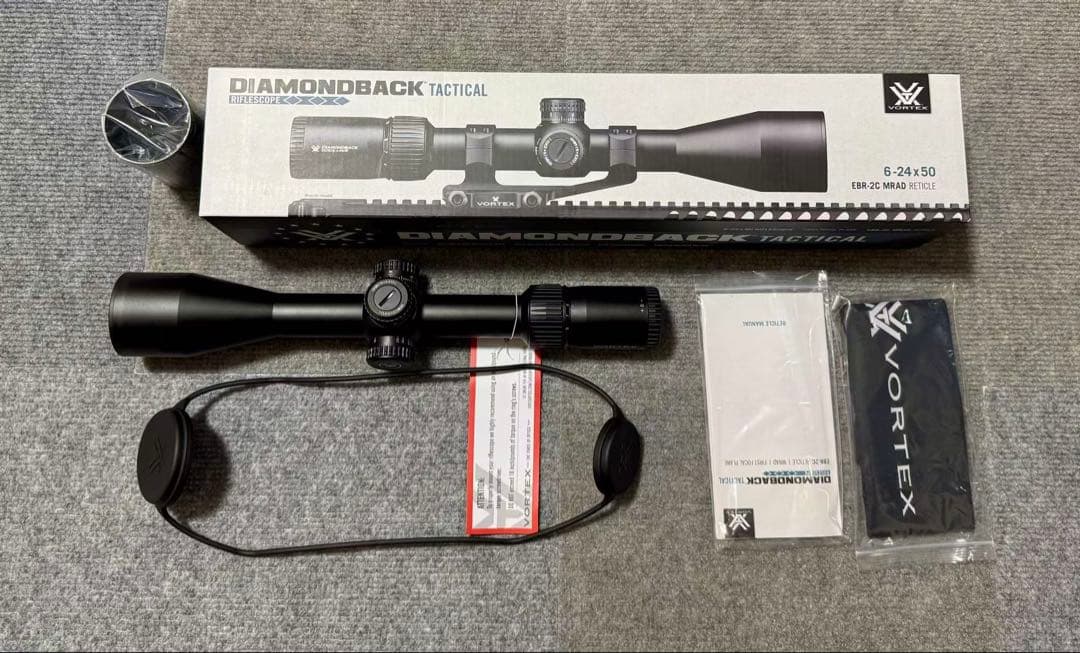 VORTEX DIAMONDBACK 6-24x50 ライフルスコープ 実物