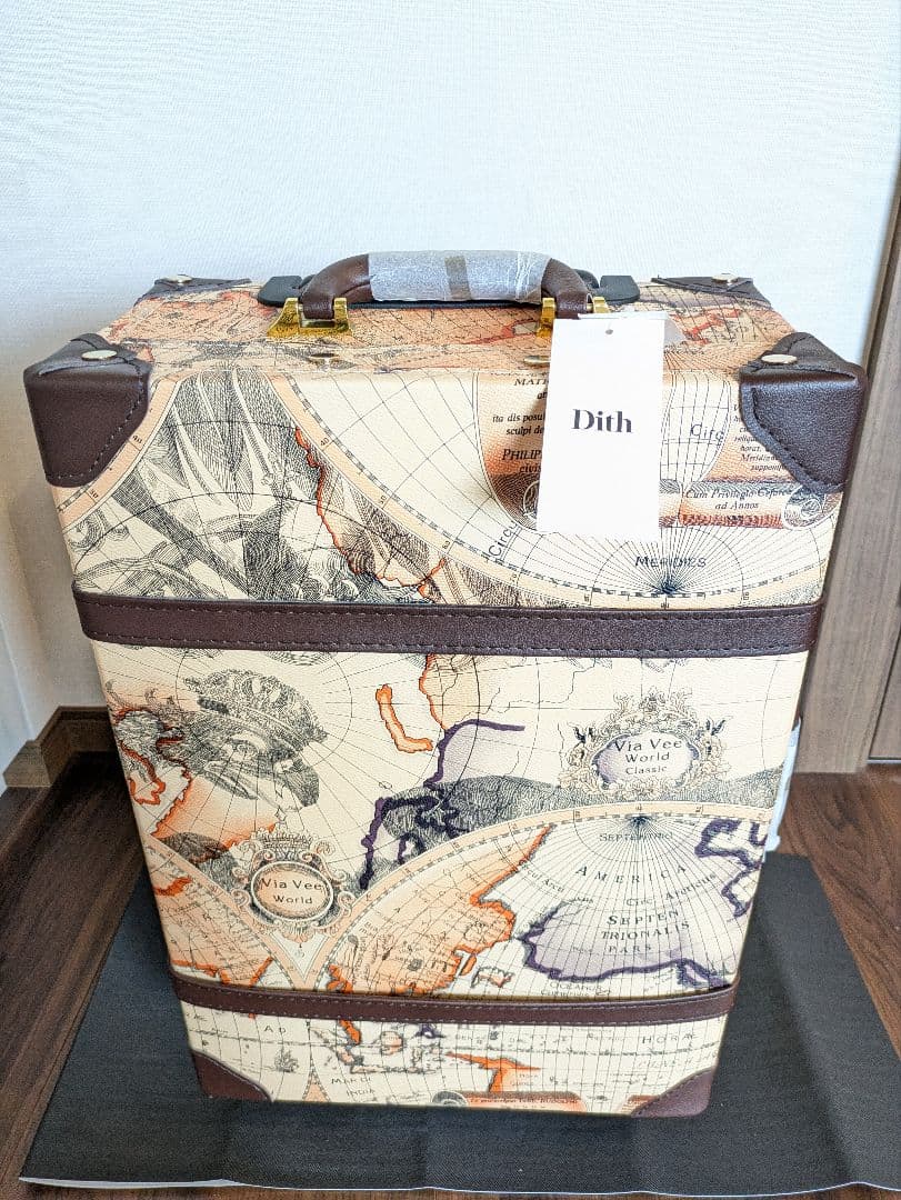 Dith 地図柄 中型キャリーカート