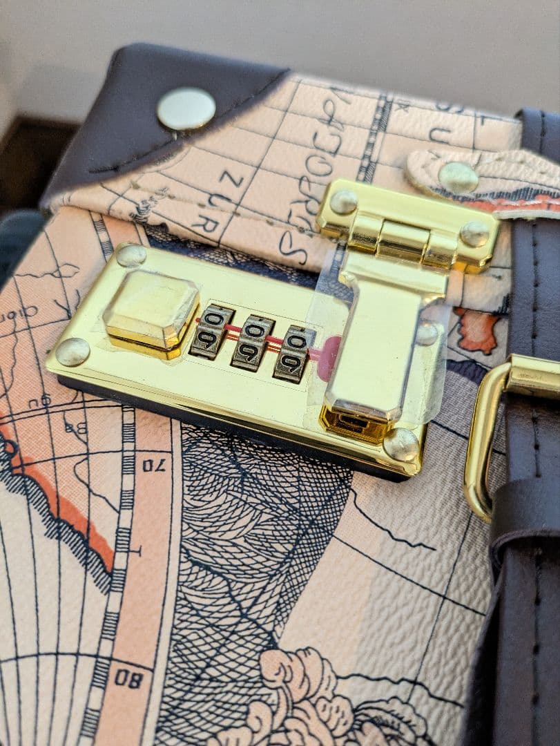 Dith 地図柄 中型キャリーカート